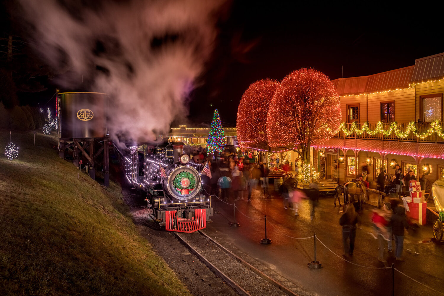 Once upon a time, malls transformed into Christmas wonderlands