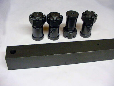 Crosshead pins and guides